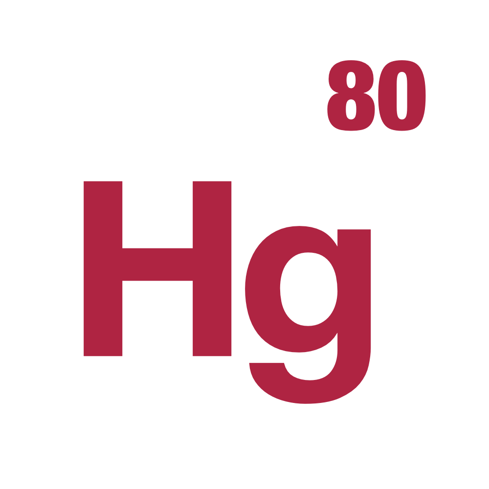Mercury (Hg), element 80